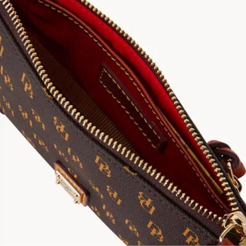 HP 🎉 Dooney & Bourke Gretta Slim Crossbody bag. Color: Brown Tmoro - Picture 9 of 13